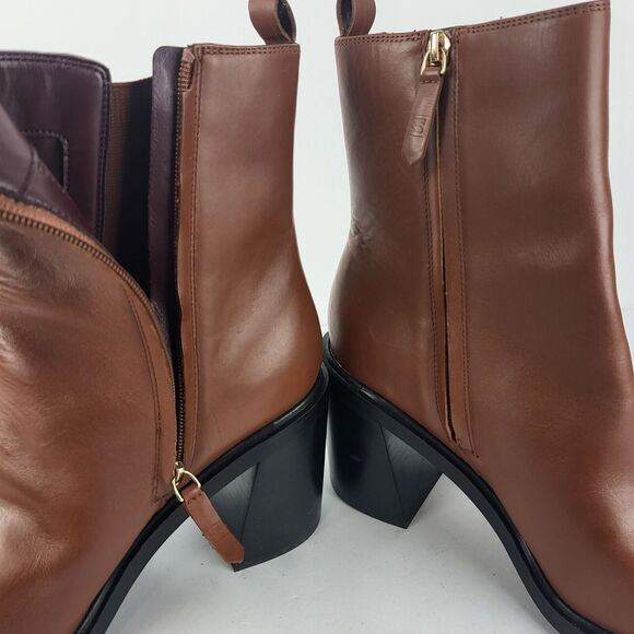 Sarto Franco Sarto Womens Paula Brown Chelsea Ankle Boots Size 10 M - Picture 12 of 16
